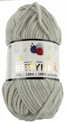 Betynka 357  Světle šedá
