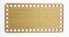 Dno na košík obdélník 20X10 cm Dub Zlatý typ E25