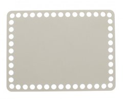 Dno na košík obdélník 20X15 cm ŠEDÁ typ E27