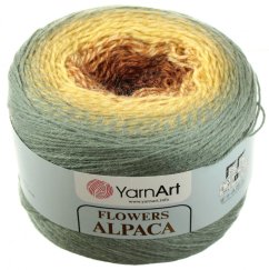 Flowers Alpaca příze YarnArt 416