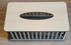 Konstrukce pro vyplétaný kapesník s víkem 27x15x10cm typ 56 JAVOR
