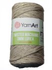 Twisted Macrame Lurex 3mm příze