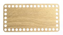 Dno na košík obdélník 20X10 cm Dub Taupe typ E25