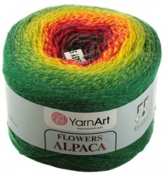 Flowers Alpaca příze YarnArt 430