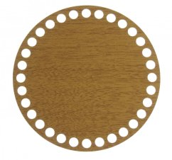 Dno na košík kruh 15 cm Dub Zlatý typ B15