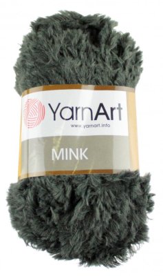 Mink 343 Tmavá zelenošedá  YarnArt