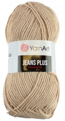 Jeans Plus 87 béžová YarnArt