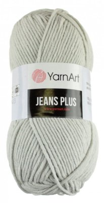 Jeans Plus 49 světle šedá YarnArt