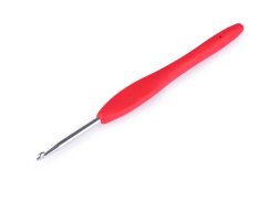 Háček na háčkování se silikonovou rukojetí  vel/4,0 mm