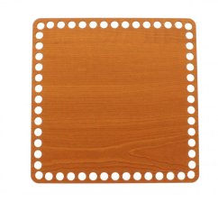 Dno na košík ČTVEREC 20X20 cm TŘEŠEŇ typ F3