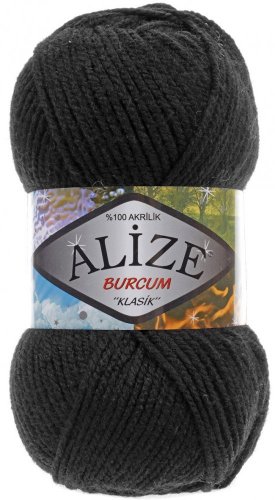 Alize Burcum Klasik Barva  60 černá