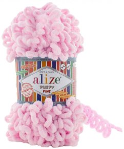 Alize Puffy Fine 638 světle lososová