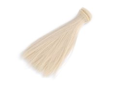 Paruka / vlasy pro panenky  15 cm blond