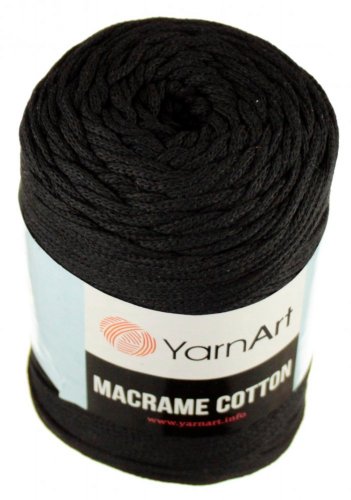 Macrame Cotton  750 černá