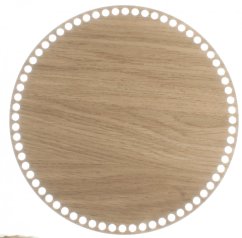 Dno na košík kruh 30 cm Dub Sonoma typ B30