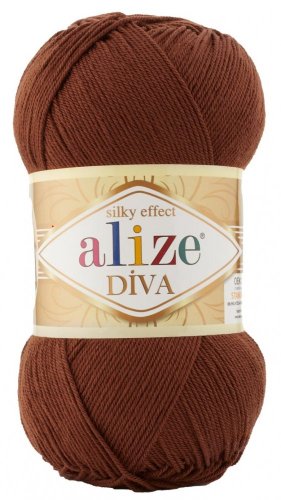 Alize Diva 690 hnědá