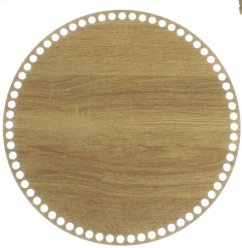 Dno na košík kruh 30 cm Dub Taupe typ B30