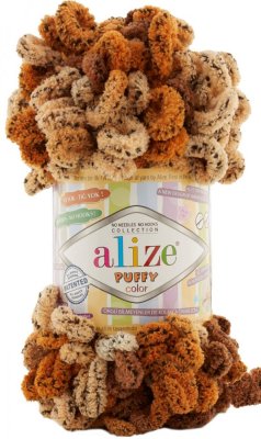 Alize Puffy Color Barva č . 6080