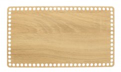 Dno na košík obdélník 35X20 cm DUB II typ E31