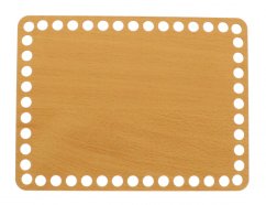 Dno na košík obdélník 20X15 cm BUK typ E27