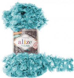 Alize Puffy Fur 6119 aqua