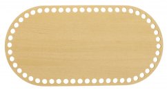 Dno na košík ovál 30X15 cm JAVOR typ D24