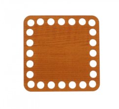 Dno na košík ČTVEREC 10X10 cm TŘEŠEŇ typ F1