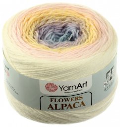 Flowers Alpaca příze YarnArt 402