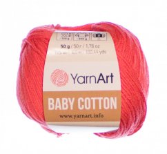 Baby Cotton  YarnArt 423 tmavě růžová