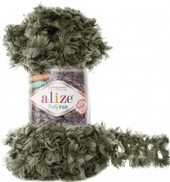 Alize Puffy Fur 6117 zelená