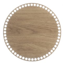 Dno na košík kruh 25 cm Dub Sonoma typ B25