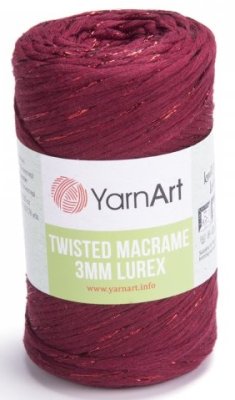 Twisted Macrame Lurex 3mm příze  781