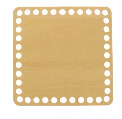 Dno na košík ČTVEREC 15X15 cm JAVOR typ F2