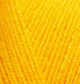Alize Sekerim Bebe  barva. 566 jasně žlutá