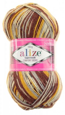 Alize Superwash comfort socks 7652