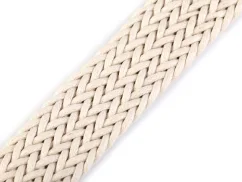 Splétaný popruh  režná světlá šíře 30 mm
