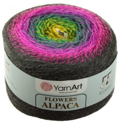 Flowers Alpaca příze YarnArt 423