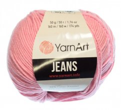 Jeans 20 růžovo fialová  YarnArt