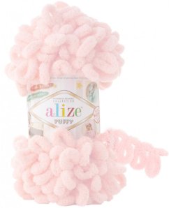 Alize Puffy  639 světle meruňková