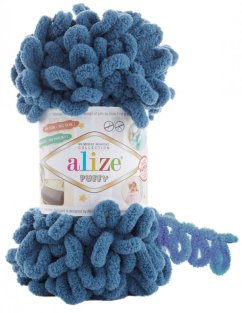 Alize Puffy  637 tmavě jeansová