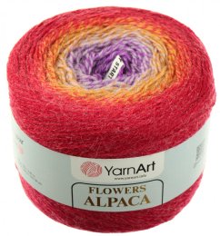 Flowers Alpaca příze YarnArt 419