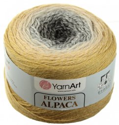 Flowers Alpaca příze YarnArt 411
