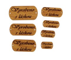 Značka Vyrobeno s láskou DUB sada 7 kusů typ N