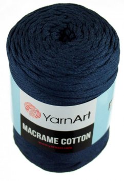 Macrame Cotton 784 Tmavě modrá