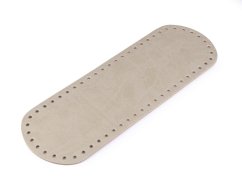 Dno na kabelku z eko kůže 10 x 30 cm sloní kost