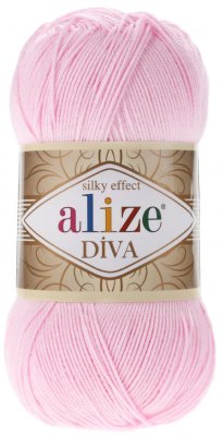 Alize Diva 185 světle  růžová