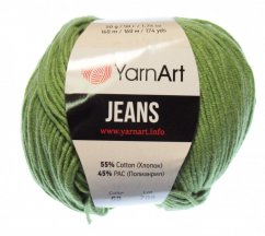 Jeans 69 zelené jablko YarnArt