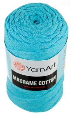 Macrame Cotton 763 světlý tyrkys