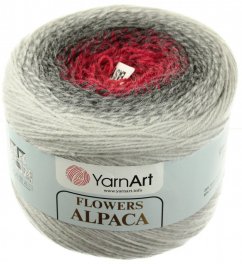 Flowers Alpaca příze YarnArt  436