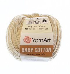 Baby Cotton  YarnArt 403 béžové